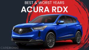 Best & worst years acura rdx